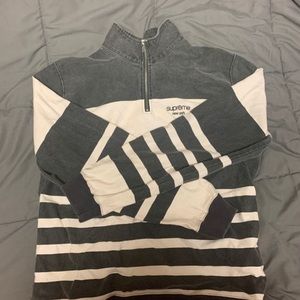 Supreme half zip jacket